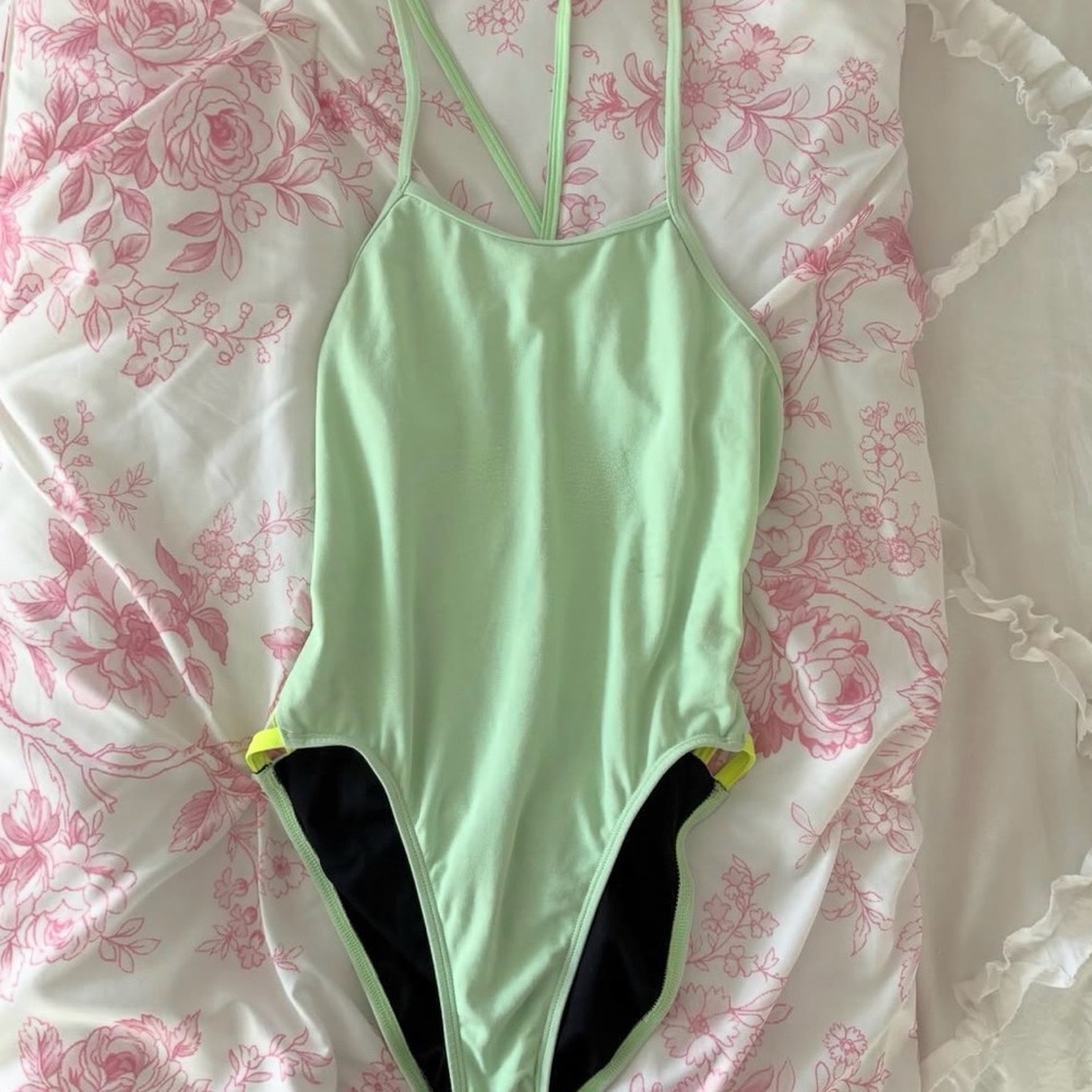 Jolyn Clothing Mint Green One Piece Swimsuit 28